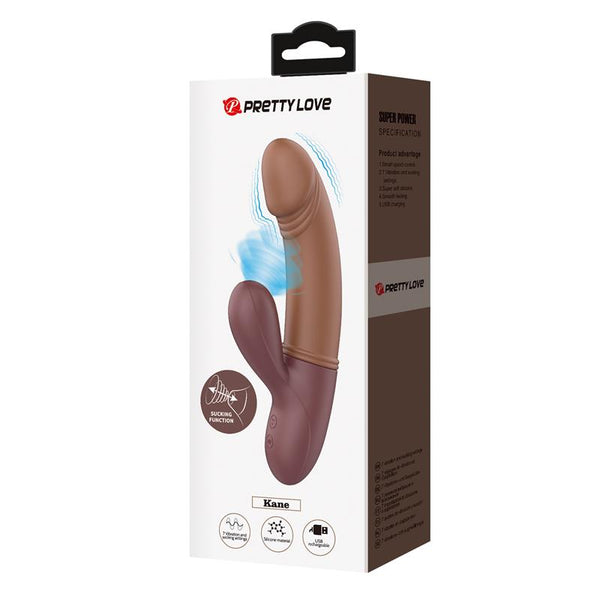 VIBRADOR KANE COM SUCÇÃO USB