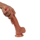 DILDO KEVIN EM SILICONE DUPLA CAMADA 7,87"