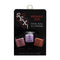 DADOS SEX! METALLIC SET OF FOREPLAY AND SEXPLAY DICES