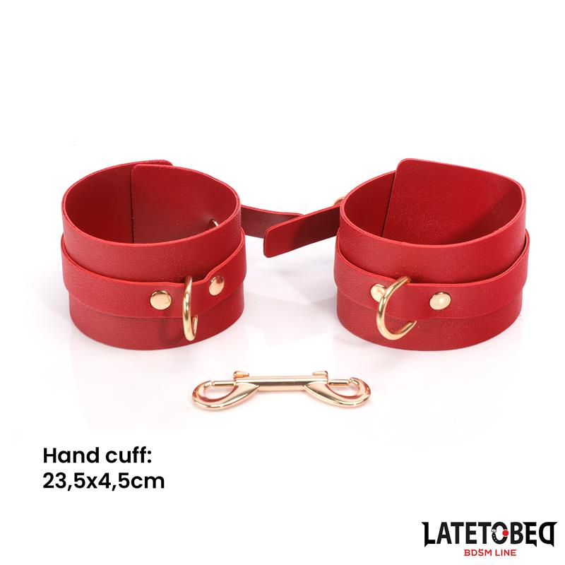 KIT BONDAGE DE 7 PEÇAS COM BOLSA DE ARRUMAÇÃO