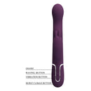 VIBRADOR RABBIT LAURSEN COM MOVIMENTO DE ONDULAÇÃO