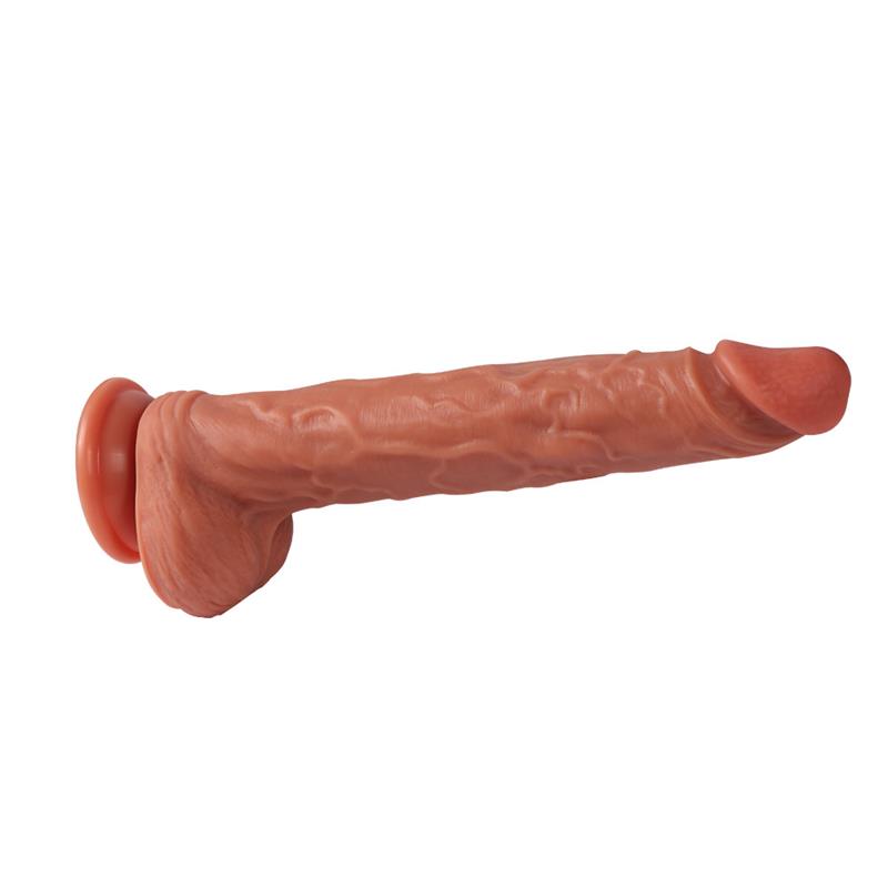DILDO LEN EM SILICONE DUPLA CAMADA 10,43"