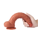 DILDO LEN EM SILICONE DUPLA CAMADA 10,43"
