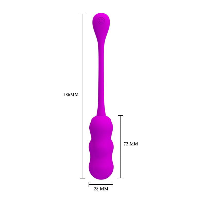 OVO VIBRATÓRIO LESHY COM CONTROLO REMOTO USB