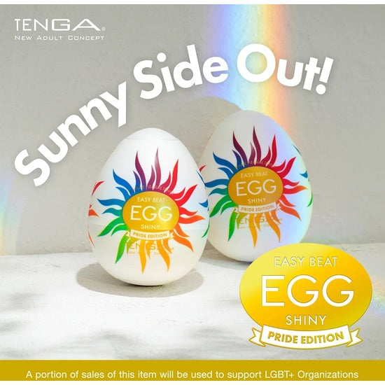 MASTURBADORES TENGA EGG  SHINY PRIDE