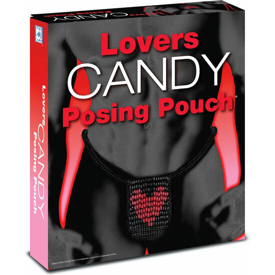 TANGA COMESTÍVEL CANDY POSING POUCH MASCULINA