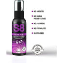 S8 SPRAY DE GARGANTA PROFUNDA SABOR A MENTA 30ML