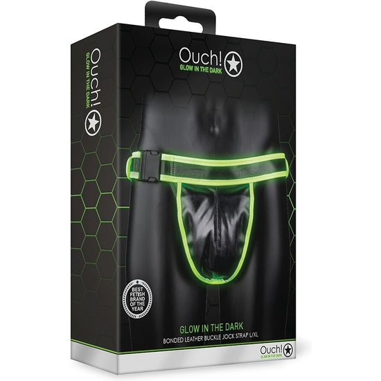 TANGA OUCH! COM COM FIVELA GLOW IN THE DARK