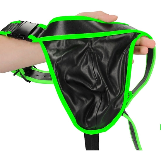 TANGA OUCH! COM COM FIVELA GLOW IN THE DARK