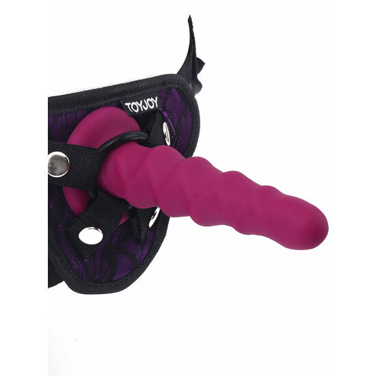 DILDO TOYJOY COM VENTOSA ROXO