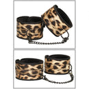 CONJUNTO DE BONDAGE PADRÃO LEOPARDO