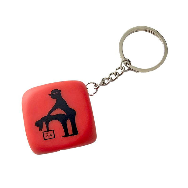 PORTA-CHAVES COM DADO FOR SEX