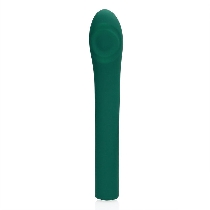 VIBRADOR PARA PONTO G PULSE WAVE GREEN CRYSTAL