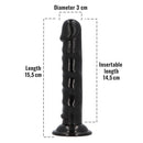 DILDO ANAL UGO 15.5 CM