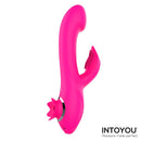 VIBRADOR MAGNOLIAPINK 3 EM 1 COM ESTIMULADOR DE CLITÓRIS E SUCÇÃO