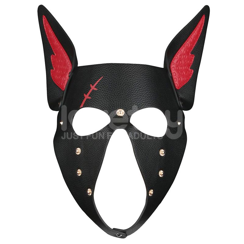 MÁSCARA DE CÃO ALFA COM CICATRIZ