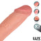 DILDO MAX TRIPLA DENSIDADE COM TESTÍCULOS 8.2"