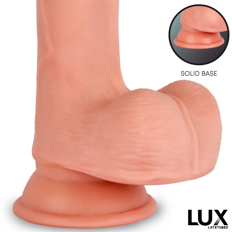 DILDO MAX TRIPLA DENSIDADE COM TESTÍCULOS 8.2"