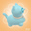 VIBRADOR ORAL MEOW EM FORMATO DE GATINHO COM LÍNGUA