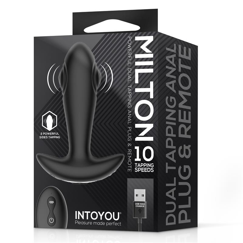 PLUG ANAL MILTON COM DUPLO TOQUE E CONTROLO REMOTO Erosfarma PLUG ANAL MILTON COM DUPLO TOQUE E CONTROLO REMOTO Erosfarma