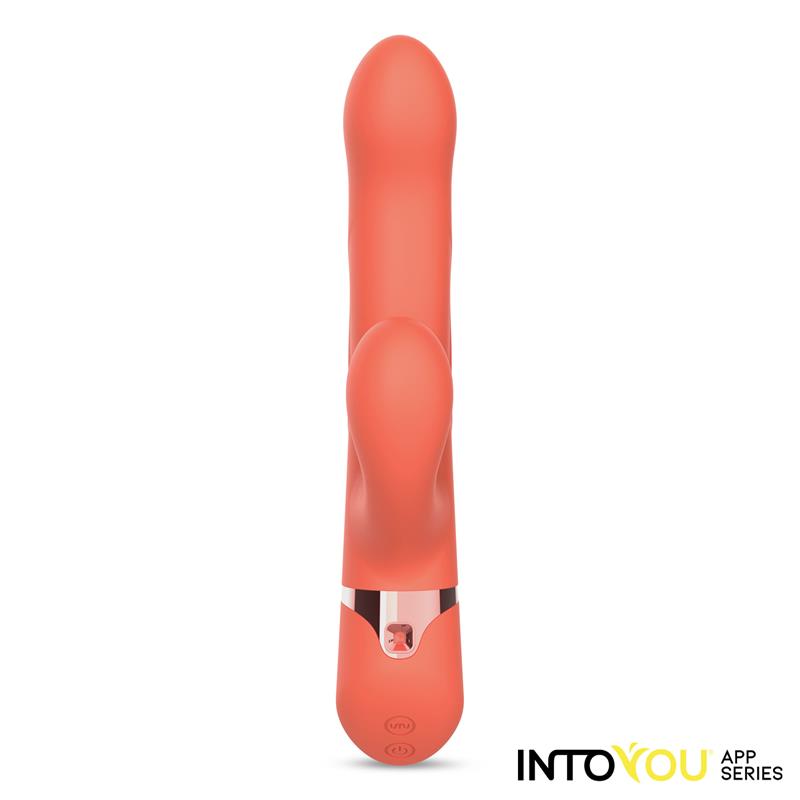 VIBRADOR MINDY COM APP INTOYOU COM ANEL DE BOLA PARA CIMA E PARA BAIXO E PULSAÇÃO