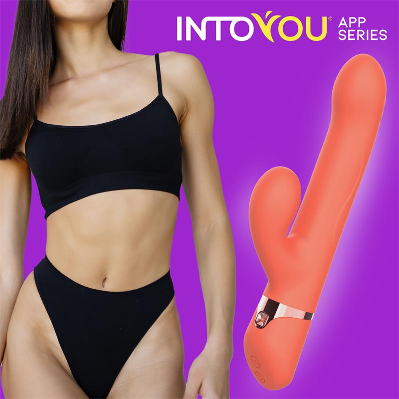 VIBRADOR MINDY COM APP INTOYOU COM ANEL DE BOLA PARA CIMA E PARA BAIXO E PULSAÇÃO