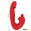 VIBRADOR MOUTY COM FUNÇÃO DE ESTIMULAÇÃO E MOVIMENTOS COM APP