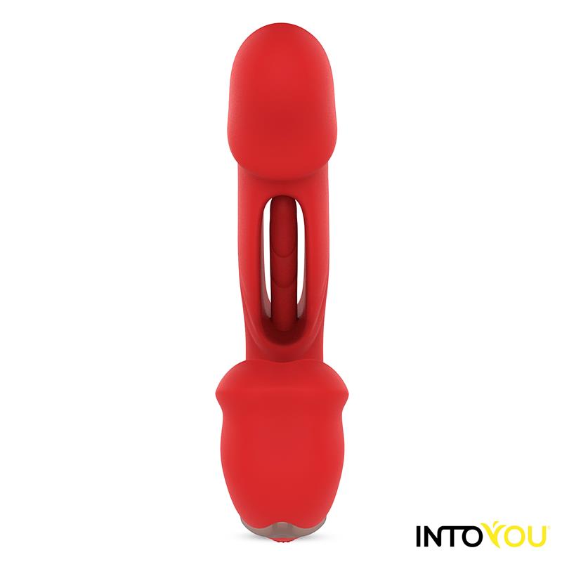 VIBRADOR MOUTY COM FUNÇÃO DE ESTIMULAÇÃO E MOVIMENTOS COM APP