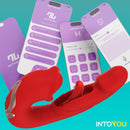 VIBRADOR MOUTY COM FUNÇÃO DE ESTIMULAÇÃO E MOVIMENTOS COM APP