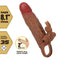 MANGA DE PÉNIS PRETTYLOVE MAN COM VIBRAÇÃO + 5CM