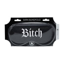 VENDA PRINTED SATIN PRETA OUCH!