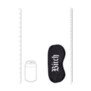 VENDA PRINTED SATIN PRETA OUCH!