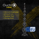 PLUG ANAL DOMINANT DRILL 55,5 CM PRETO OUCH!