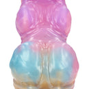 DILDO MONSTER EM SILICONE RAINBOW INVADER RAINBOW OUCH!