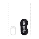 VENDA PRINTED SATIN PRETA OUCH!