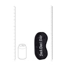 VENDA PRINTED SATIN PRETA OUCH!