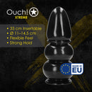 PLUG ANAL ULTRA COLLOSUS 33 CM PRETO