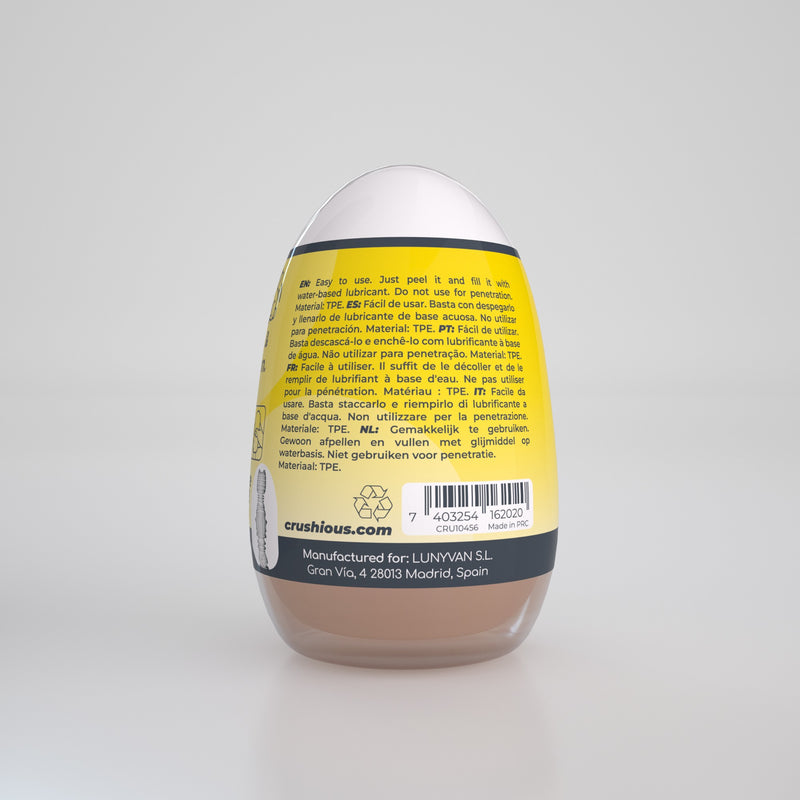 OVO MASTURBADOR EZY EGG CRUSHIOUS