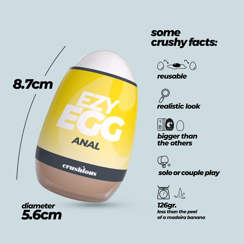 OVO MASTURBADOR EZY EGG CRUSHIOUS