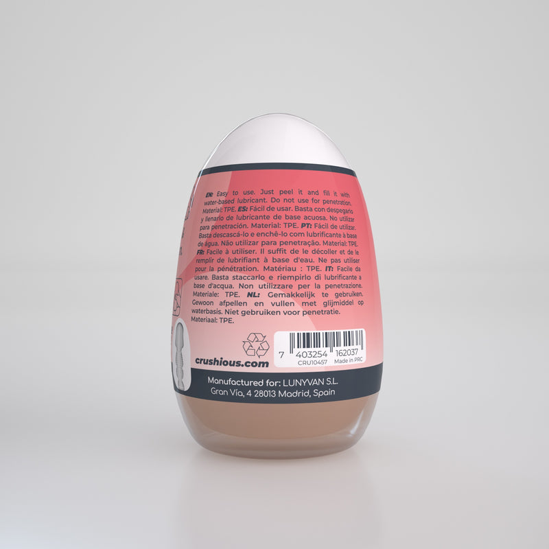 OVO MASTURBADOR EZY EGG CRUSHIOUS