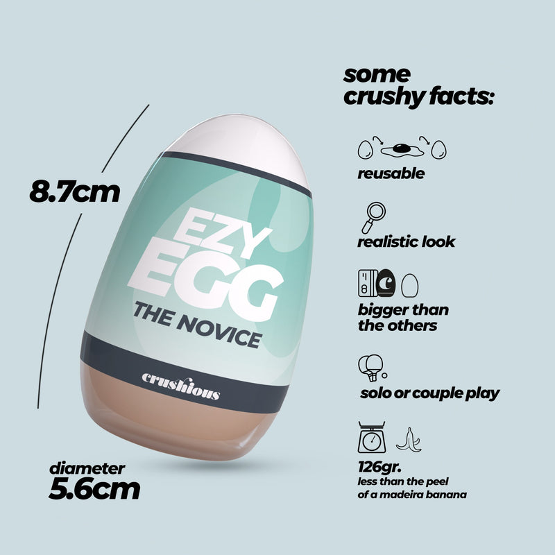 OVO MASTURBADOR EZY EGG CRUSHIOUS