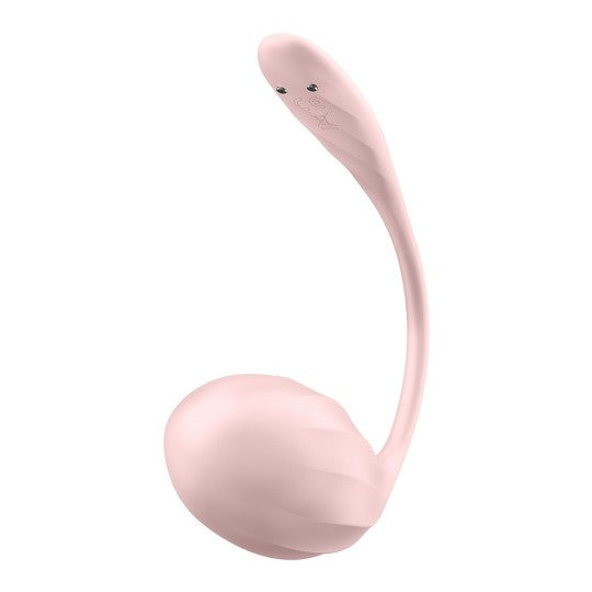 OVO VIBRATÓRIO COM APLICAÇÃO RIBBED PETAL CONNECT APP SATISFYER