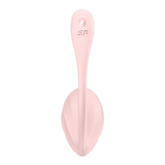 OVO VIBRATÓRIO COM APLICAÇÃO RIBBED PETAL CONNECT APP SATISFYER