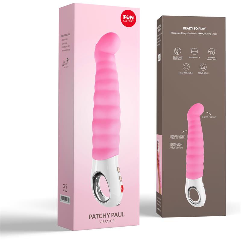 VIBRADOR FUN FACTORY PATCHY PAUL PONTO-G