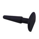 PLUG ANAL EM SILICONE PRETO