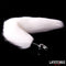PLUG ANAL PRATEADO COM CAUDA COMPRIDA 40CM