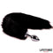 PLUG ANAL PRATEADO COM CAUDA COMPRIDA 40CM