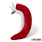 PLUG ANAL PRATEADO COM CAUDA COMPRIDA 40CM