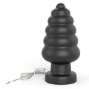 PLUG ANAL COM VIBRAÇÃO KING SIZED 7" BLACK