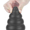 PLUG ANAL COM VIBRAÇÃO KING SIZED 7" BLACK